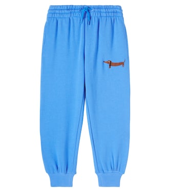 Embroidered cotton sweatpants  | Mini Rodini