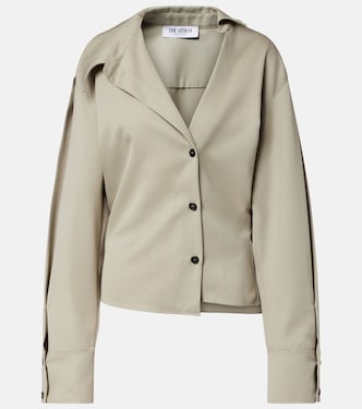 Hemd aus Wolle | The Attico