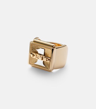Bague Buck Small en or jaune et blanc 18 ct | Marie Lichtenberg