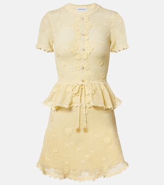 Embellished minidress | Self-Portrait