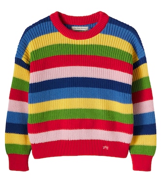 Canela striped cotton sweater | The New Society