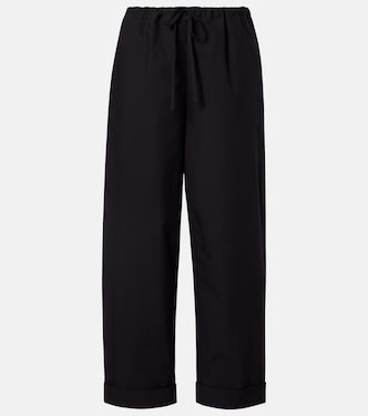 Delano cotton straight pants | The Row