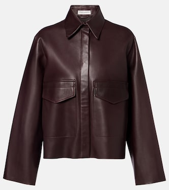 Darcy leather jacket | Nour Hammour