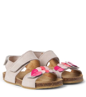 Clara suede sandals | Wheat