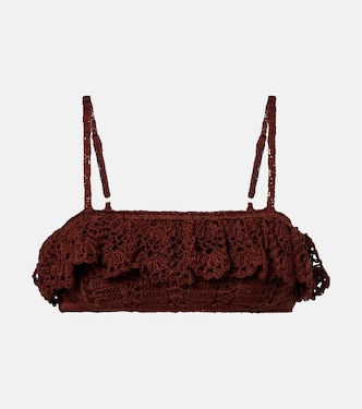 Crochet cotton bra top | Anna Kosturova