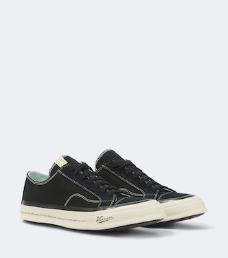 Nolan suede-trimmed canvas sneakers | Visvim
