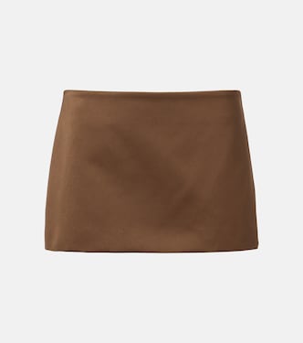 Hera satin miniskirt | The Frankie Shop