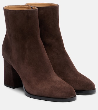 Stivaletti Fawcette VLogo in suede | Valentino Garavani