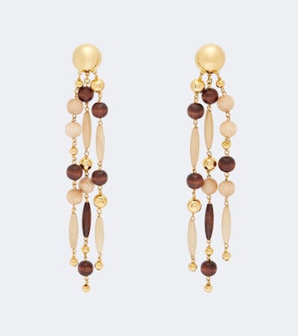 Beaded drop earrings | Rabanne