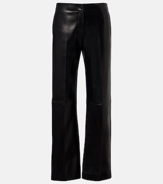 Mita leather straight pants | Khaite