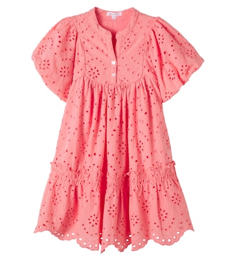 Cruz broderie anglaise cotton dress | Poupette St Barth Kids
