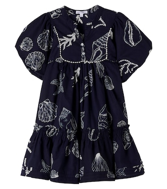 Cruz printed dress | Poupette St Barth Kids