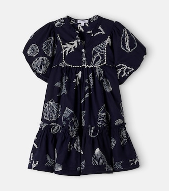 Cruz printed dress | Poupette St Barth Kids