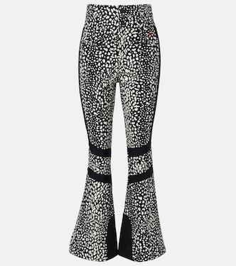 Pantaloni da sci Aurora con stampa leopardata | Perfect Moment