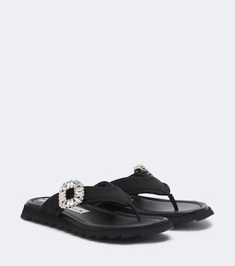 Sandalias Slidy Viv' adornadas | Roger Vivier