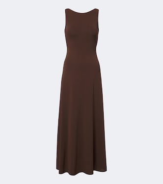Sculpture jersey midi dress | Eres