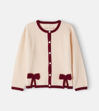 Alette bow-detail wool cardigan | Konges Sløjd