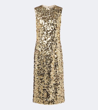 Sequined midi dress | Dolce&Gabbana