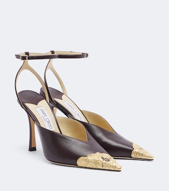 Faiz leather slingback pumps | Jimmy Choo