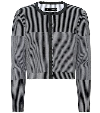 Cardigan raccourci | Oscar de la Renta