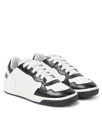 Leather sneakers | Balmain Kids