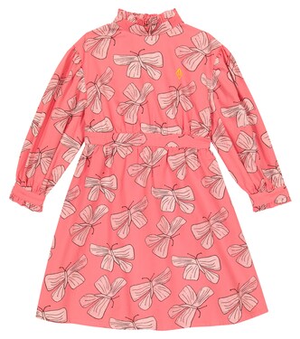 Tortoise printed cotton and linen dress | The Animals Observatory