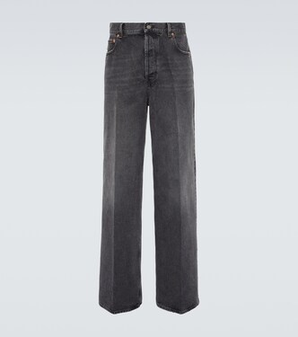 High-rise wide-leg jeans | Valentino