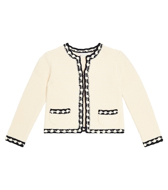 Fanette wool-blend cardigan | Bonpoint