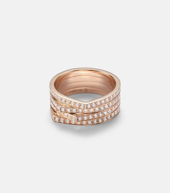 Ring Antifer aus 18kt Roségold mit Diamanten | Repossi