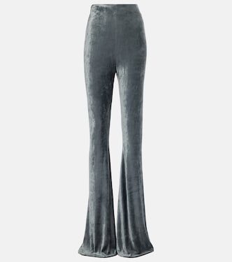 Pantalon évasé Dirt à taille haute | Rick Owens