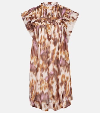 Vestido corto Leazali de algodón | Marant Etoile