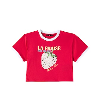 Printed cotton T-shirt | Balmain Kids