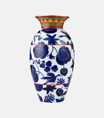 Wildbird Blu porcelain vase | La DoubleJ