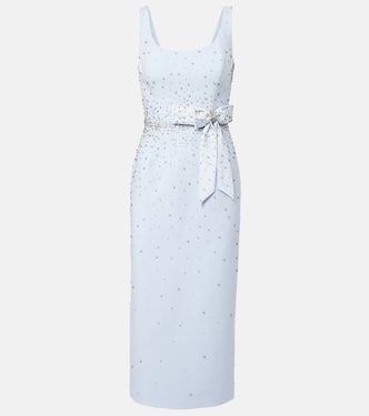 Robe midi à cristaux | Carolina Herrera