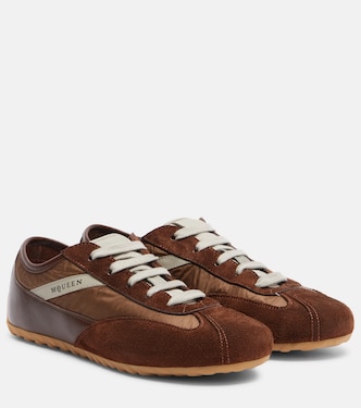 Sneakers mit Veloursleder | McQueen