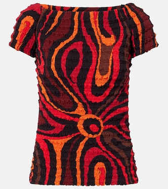 Cropped-Top Marmo | Pucci