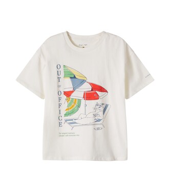 Famo printed cotton jersey T-shirt | Konges Sløjd