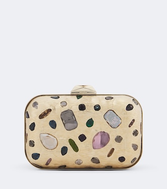 Cloud crystal-embellished clutch | Jimmy Choo