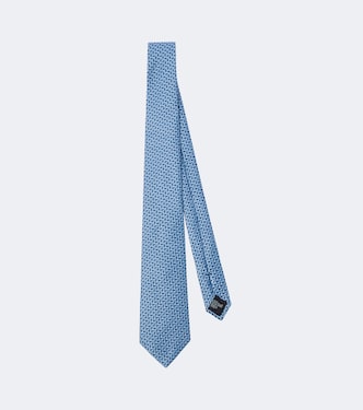 Silk jacquard tie | Giorgio Armani