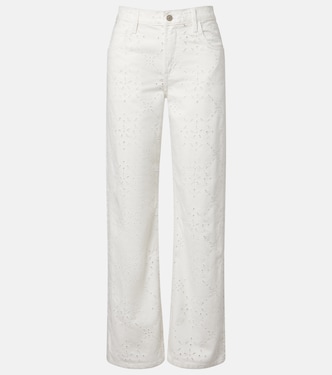 Lindz broderie anglaise straight jeans | Citizens of Humanity