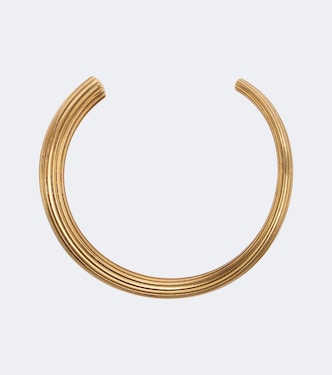 Santa Fe 18kt gold-plated brass choker | Khaite