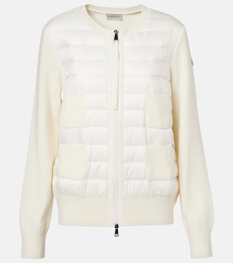 Daunenjacke Tricot mit Schurwolle | Moncler