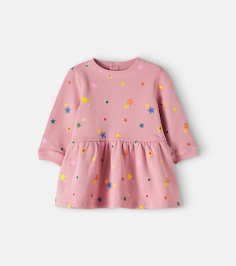 Baby printed cotton jersey dress | Stella McCartney Kids