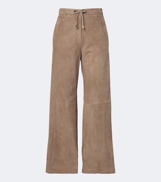 Pantalon ample en daim | 'S Max Mara
