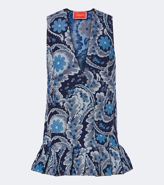 Minikleid Root Beer aus Jacquard | La DoubleJ