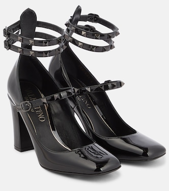 Tan-Go patent leather pumps | Valentino Garavani