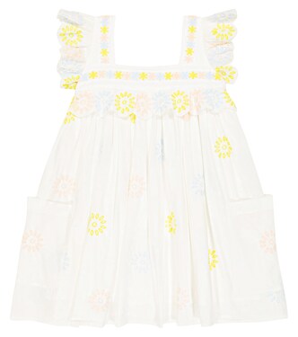 Floral embroidered tulle dress | Stella McCartney Kids