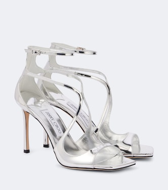 Sandalias Azia 95 de piel metalizada | Jimmy Choo