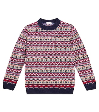 Mirlo Fair Isle wool-blend sweater | La Coqueta