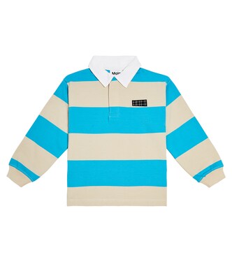 Relz striped jersey polo shirt | Molo